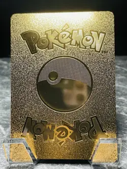 Hisuian Arcanine Gold Display Card Pokemon TCG - Image 2