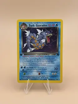 Pokemon Dark Gyarados Holo Rare TCG Card 1st Edition 8/82 Near Mint Condition - Image 2