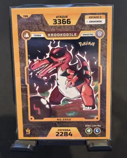 [Peru] Krookodile 196 VLP/NM 3R Torneo De Maestros Pokemon Card - Image 1