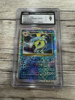CGC 9 MINT Gyarados 2002 Legendary (Collection) 12/110 Reverse Holo Pokemon Card - Image 1