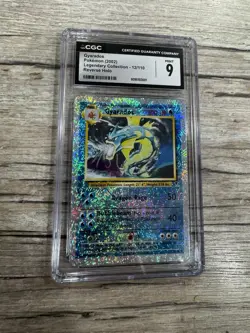 CGC 9 MINT Gyarados 2002 Legendary (Collection) 12/110 Reverse Holo Pokemon Card - Image 2