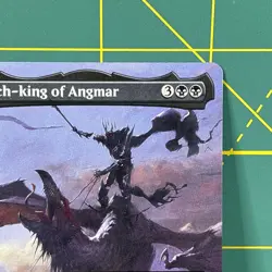 MTG Lord of the Rings Witch-King of Angmar BORDERLESS LOTR 0423 non foil Mythic - Image 4