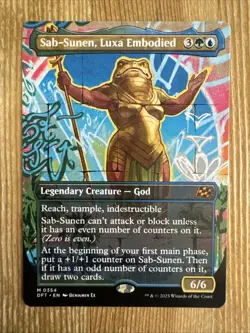 Sab-Sunen, Luxa Embodied - Borderless - NM - Aetherdrift DFT - MTG - Image 1
