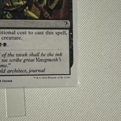 Culling the Weak 1x MtG Mystery Booster 2 White Border MB2 SP/NM - Image 3