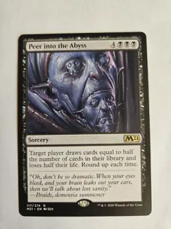 Peer into the Abyss Core Set 2021 Regular MINT/ NEAR MINT - Image 1