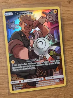 N-MINT! Magnemite (242/236) Sun & Moon Cosmic Eclipse Secret Rare Pokemon Card! - Image 2