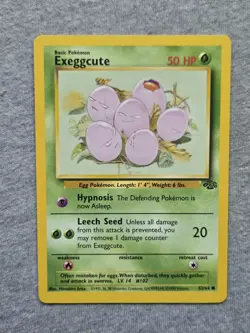 Pokemon TCG Exeggcute Jungle 52/64 Regular Unlimited Common - Image 1
