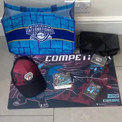 Pokemon Mega Charizard X Play Mat EUIC 2026 Competitor Kit ✅ London Exclusive ✅ - Image 1