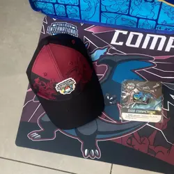 Pokemon Mega Charizard X Play Mat EUIC 2026 Competitor Kit ✅ London Exclusive ✅ - Image 2