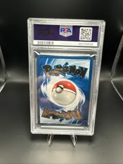 Pokemon PSA 9 Mint Pikachu 58/102 Gold Metal Celebrations UPC - Image 2