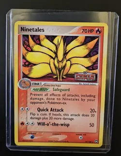 Pokemon Ninetales EX Power Keepers 19/108 Reverse Holo Rare Stamped - Image 1