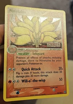 Pokemon Ninetales EX Power Keepers 19/108 Reverse Holo Rare Stamped - Image 2