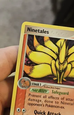 Pokemon Ninetales EX Power Keepers 19/108 Reverse Holo Rare Stamped - Image 3