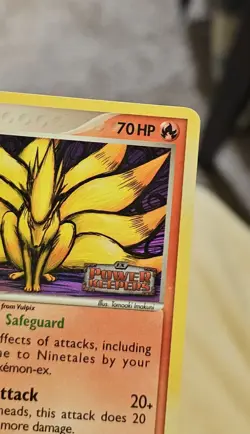 Pokemon Ninetales EX Power Keepers 19/108 Reverse Holo Rare Stamped - Image 4