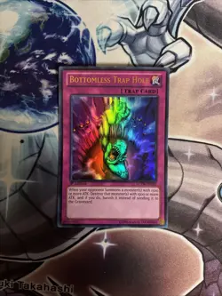 (YL) Yugioh Bottomless Trap Hole LCYW-EN181 Ultra Rare 1st VLP - Image 1
