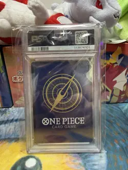 2024 OP-08 One Piece EN Manga Alternate Art Silvers Rayleigh PSA 10 🔥Low POP - Image 3