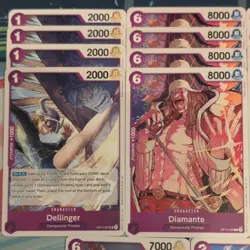 52cd One Piece Purple Donquixote Pirates UC/C Deck Core OP14 + Leader & 10x Don! - Image 3