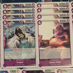 52cd One Piece Purple Donquixote Pirates UC/C Deck Core OP14 + Leader & 10x Don! - Image 4