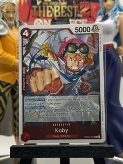 One Piece CG Koby PRB02-001 Premium Booster The Best Vol 2 Rare! - Image 1