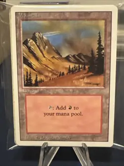 MTG - Magic The Gathering - Mountains X 30 - Revised - LP/EX- NP/LN! - Image 3