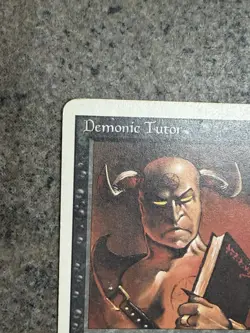 MTG Demonic Tutor Signed Card Magic the Gathering - Image 4