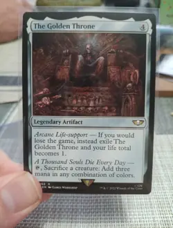 The Golden Throne Universes Beyond: Warhammer 40000 (Regular) (Rare) - Image 1