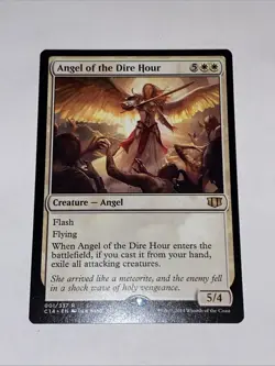 Angel of the Dire Hour Commander 2014 Regular MTG TCG CARD NM - Image 1