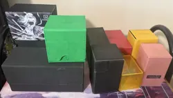 Deck Box Lot Of Various Brands MTG Plus Play Mat - Image 2