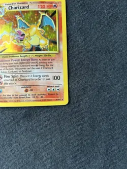 Pokemon CHARIZARD TCG Base Set 4/102 Holo Rare (LP-/MP+) - Image 4