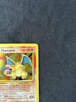 Pokemon CHARIZARD TCG Base Set 4/102 Holo Rare LP CONDITION!! - Image 5