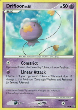 Drifloon - Diamond & Pearl Stormfront - Pokemon TCG - 58/100 - Image 1