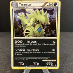 Tyranitar 26/95 Unleashed Holo Rare 2010 Pokemon TCG Card - Image 1