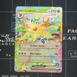 Pokemon TCG Leafeon ex 006/131 Sv: Prismatic Evolutions Double Rare Holo 270HP - Image 1