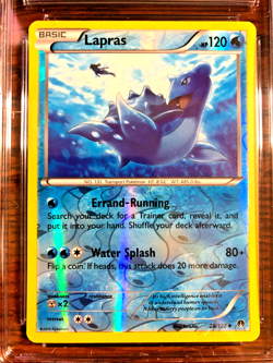 Lapras Reverse Holo #28 - CGC GEM MINT 10 - 2016 XY Breakpoint - Pokemon TCG - Image 2