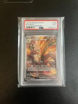 2025 Pokemon Destined Rivals Blaziken IR PSA 9 English 192/182 - Image 1