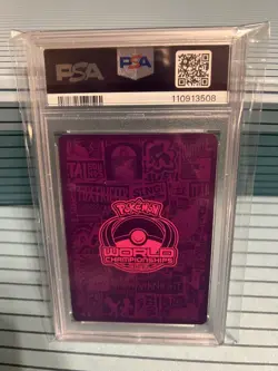 Choice Belt 135/172 2022 Pokemon World Championships psa 10. Psa pop1 - Image 2