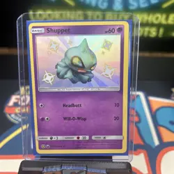 Holo Shuppet SV16/SV94 Shiny Holo Rare Hidden Fates Pokemon TCG - NM - Image 1