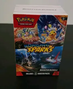 Scarlet and Violet Surging Sparks Booster Bundle Pokemon TCG Unopened - Image 1