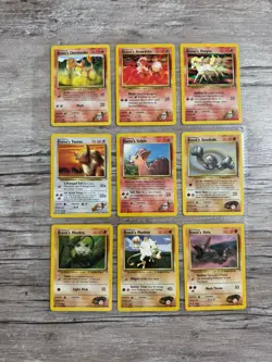 Complete Pokemon Gym Heroes Common Set 48 cards NM WOTC Vintage Original - Image 2