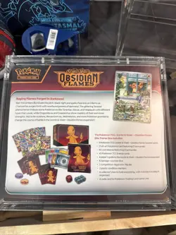 Pokemon Scarlet & Violet Obsidian Flames Elite Trainer Box ETB Sealed & Case - Image 3