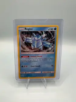 NM Regice 28/111 Sm-Crimson Invasion Holo - Pokemon Card - Image 1