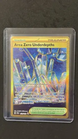 Pokemon TCG Area Zero Underdepths 174/142 Sv07: Stellar Crown Gold Hyper Rare NM - Image 1