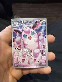 Wigglytuff 105/094 Pokemon Phantasmal Flames - Near Mint Illustration Rare - Image 1