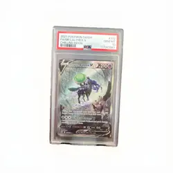 2021 Pokemon SWSH Shadow Rider Full Art Calyrex V #172/198 Chilling Reign PSA 10 - Image 1