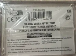 Pokemon x Van Gogh: Pikachu with Grey Felt Hat SVP 085 Promo Card Sealed - Image 2