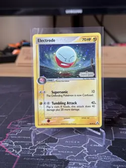 Electrode 32/92 Pokemon Legend Maker Reverse Holo Stamped NM - Image 1