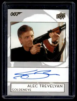 2019 UD Upper Deck James Bond Collection Sean Bean as Alex Trevelyan Auto - Image 1