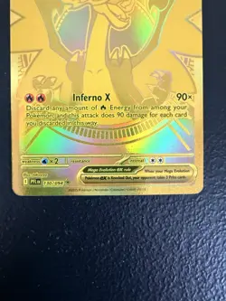 Pokemon Mega Charizard X EX 130/094 Phantasmal Flames Mega HR (VERY CLEAN CARD) - Image 5