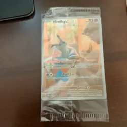 Pokemon Mimikyu 075 Scarlet & Violet Promo Card Full Art Holo, Sealed - Image 1