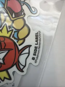 Japanese Pokemon Magikarp Gyarados B Side Label Sticker New Mint US Seller - Image 4